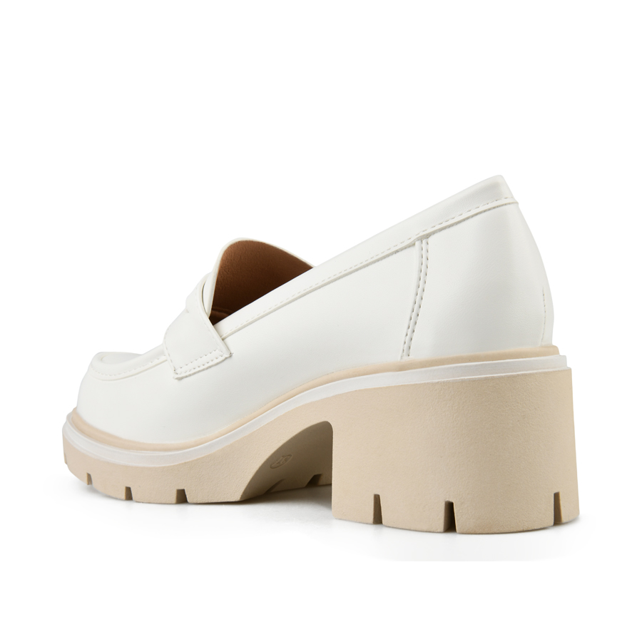 дамски обувки еко кожа бели 3