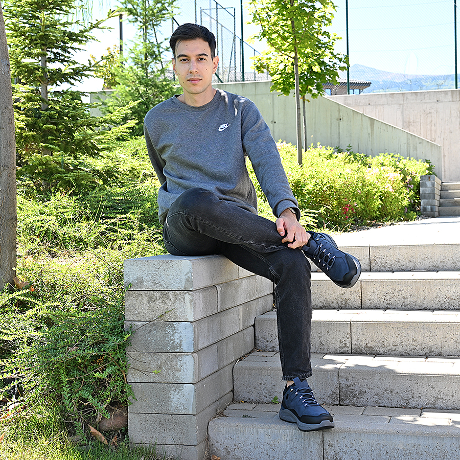 мъжки кецове еко кожа тъмно сини 4