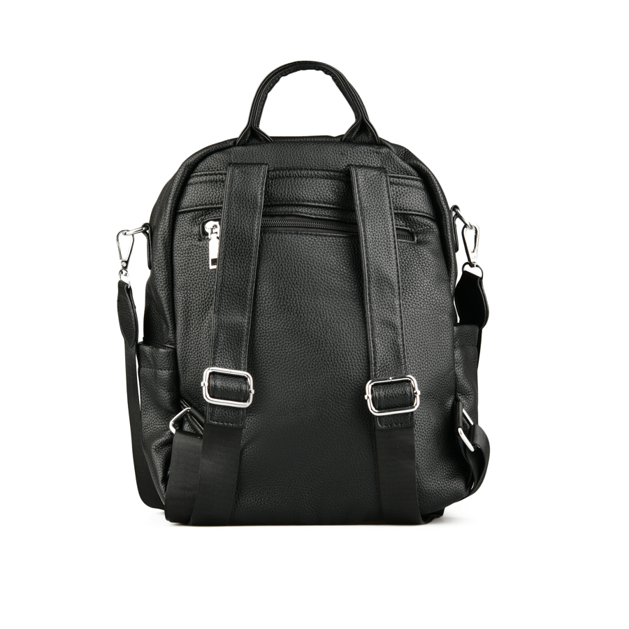 rucsac damă piele ecologică negru 1