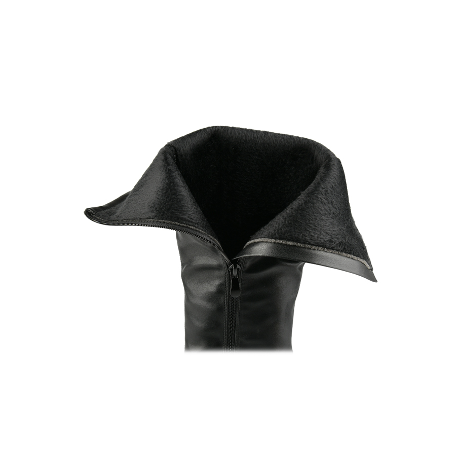 cizme damă piele ecologică negru 5