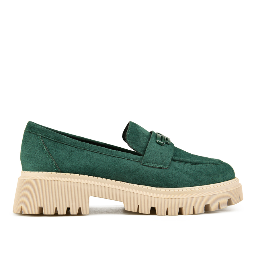 дамски обувки текстил зелени 0