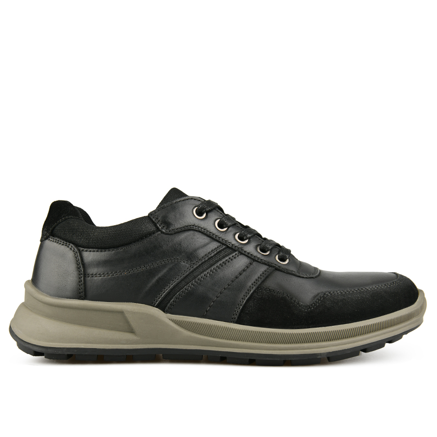 pantofi bărbați piele naturală negru 0