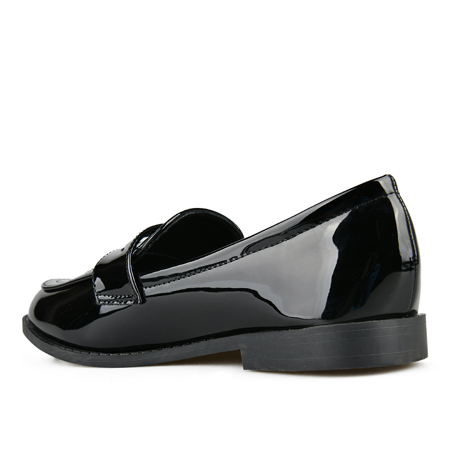 γυναικεία παπούτσια οικολογικό δέρμα μαύρο 3