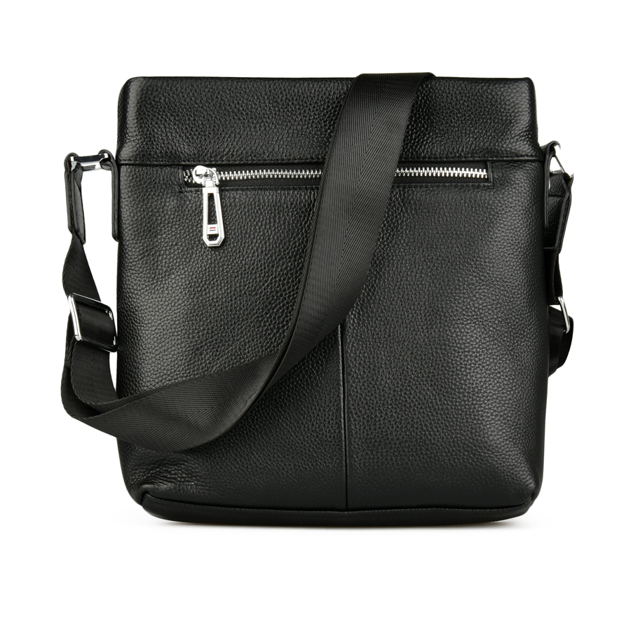 geantă bărbați piele naturală negru 1