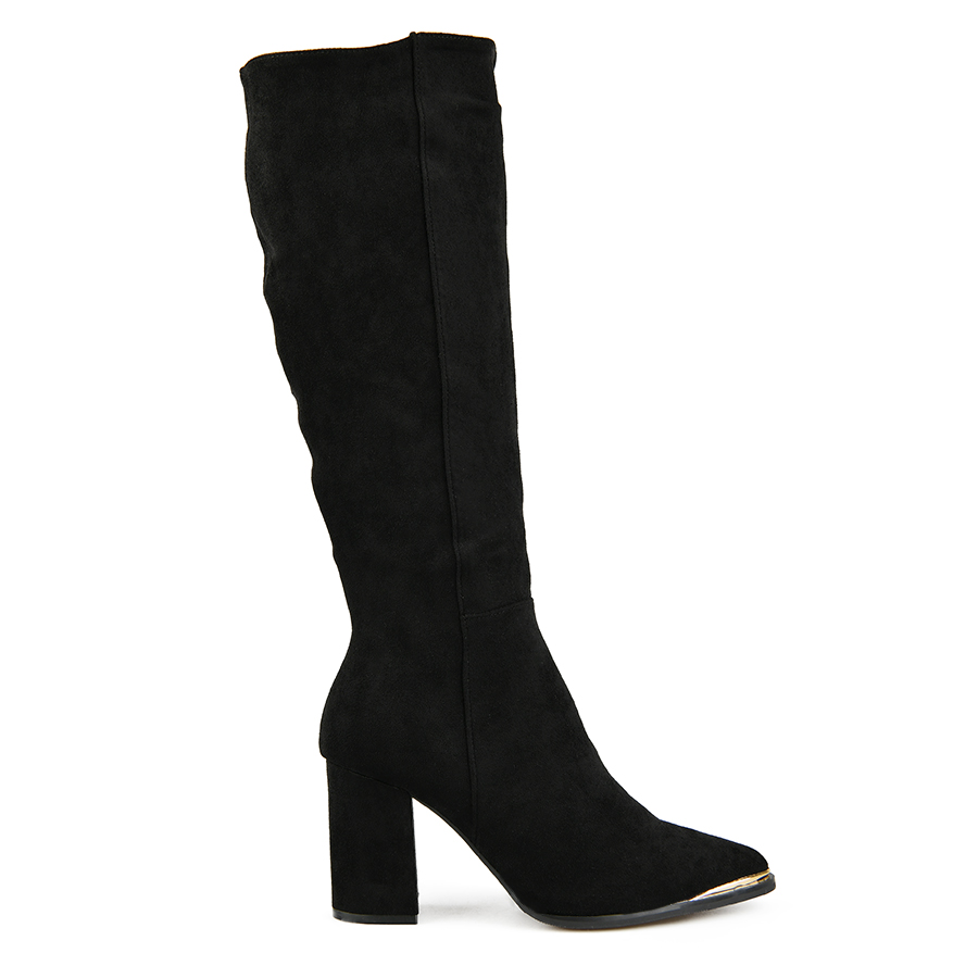 cizme damă textil negru 0