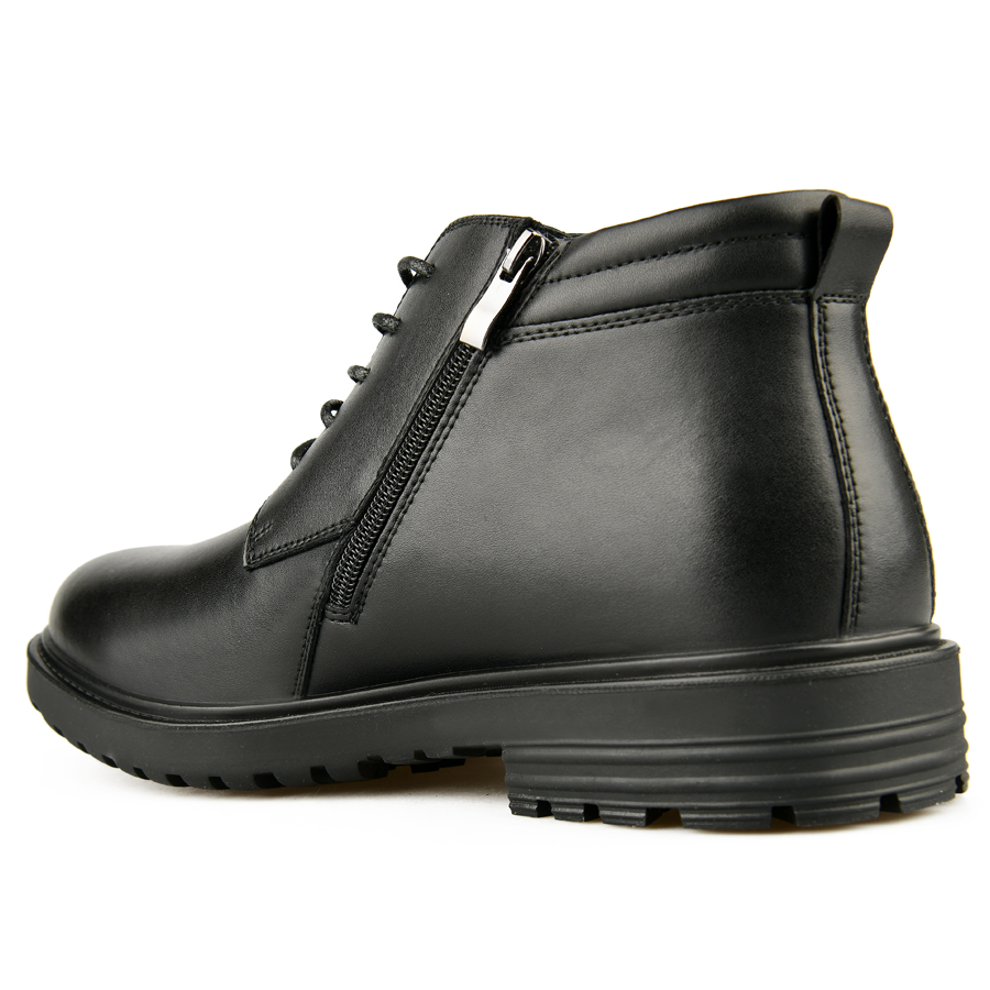 мъжки боти естествена кожа черни 3