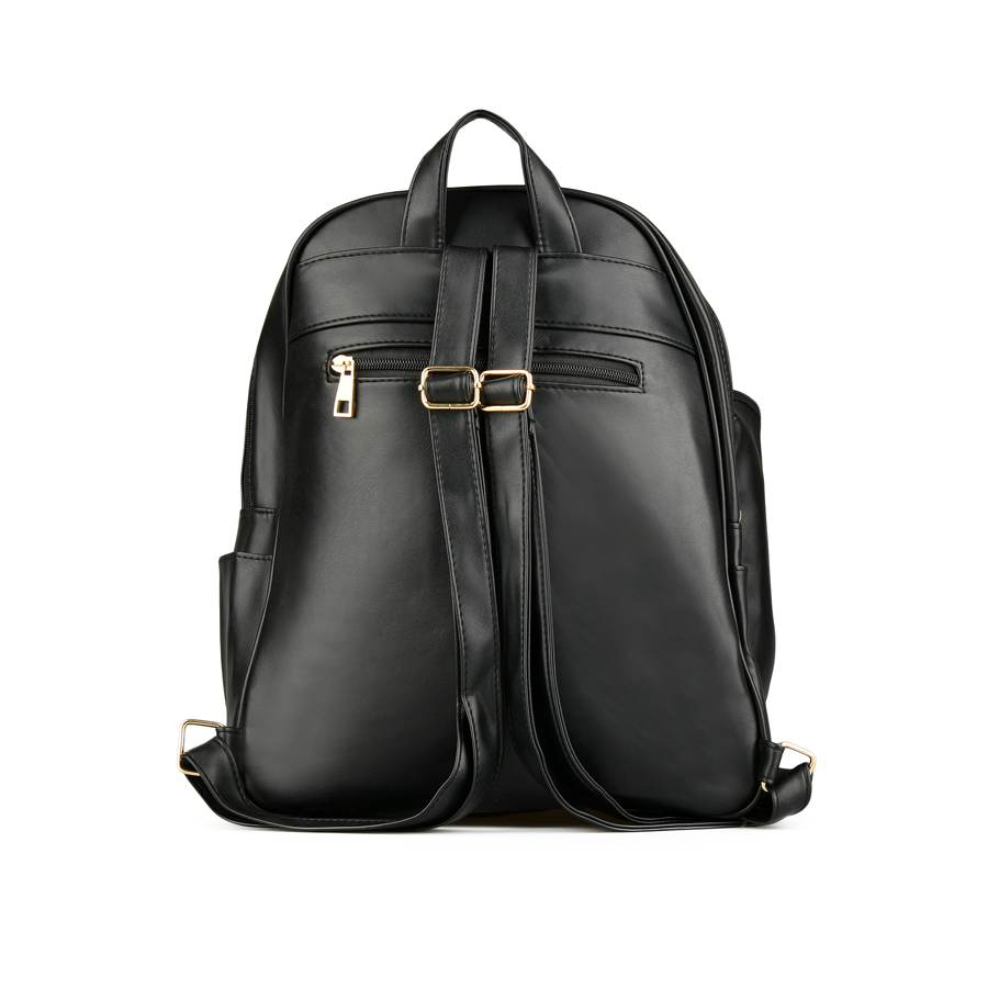 rucsac damă piele ecologică negru 1