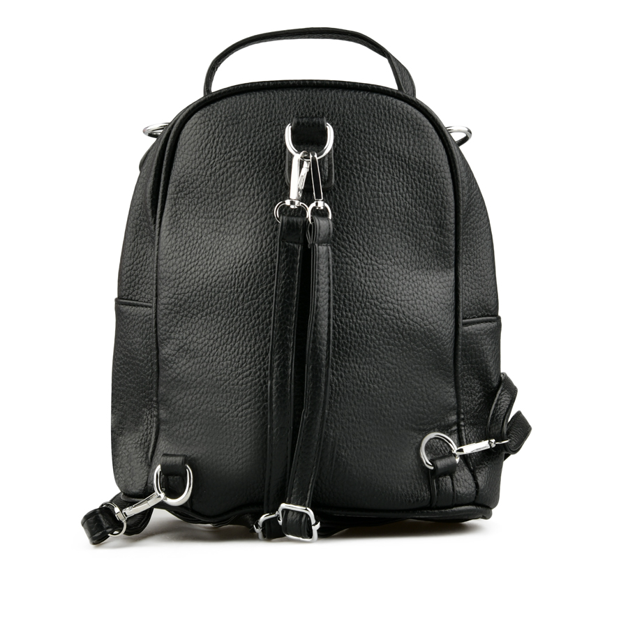 rucsac damă piele ecologică negru 1