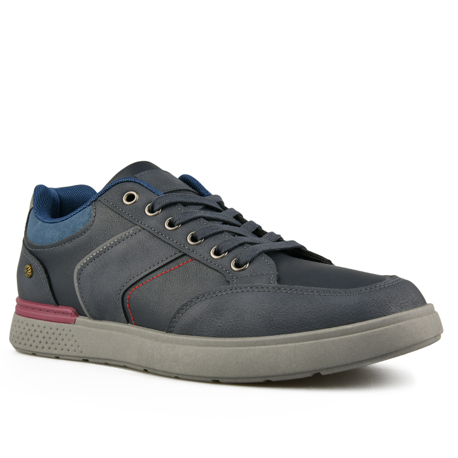 ανδρικά sneakers οικολογικό δέρμα σκούρο μπλε 1