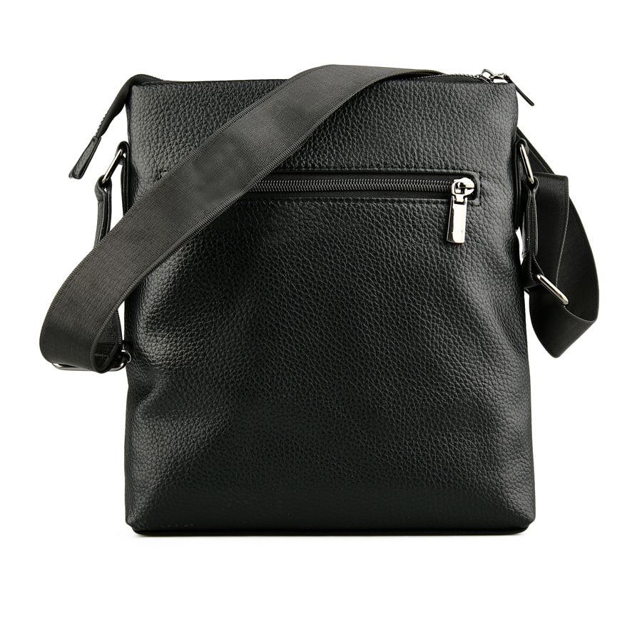 geantă bărbați piele naturală negru 1