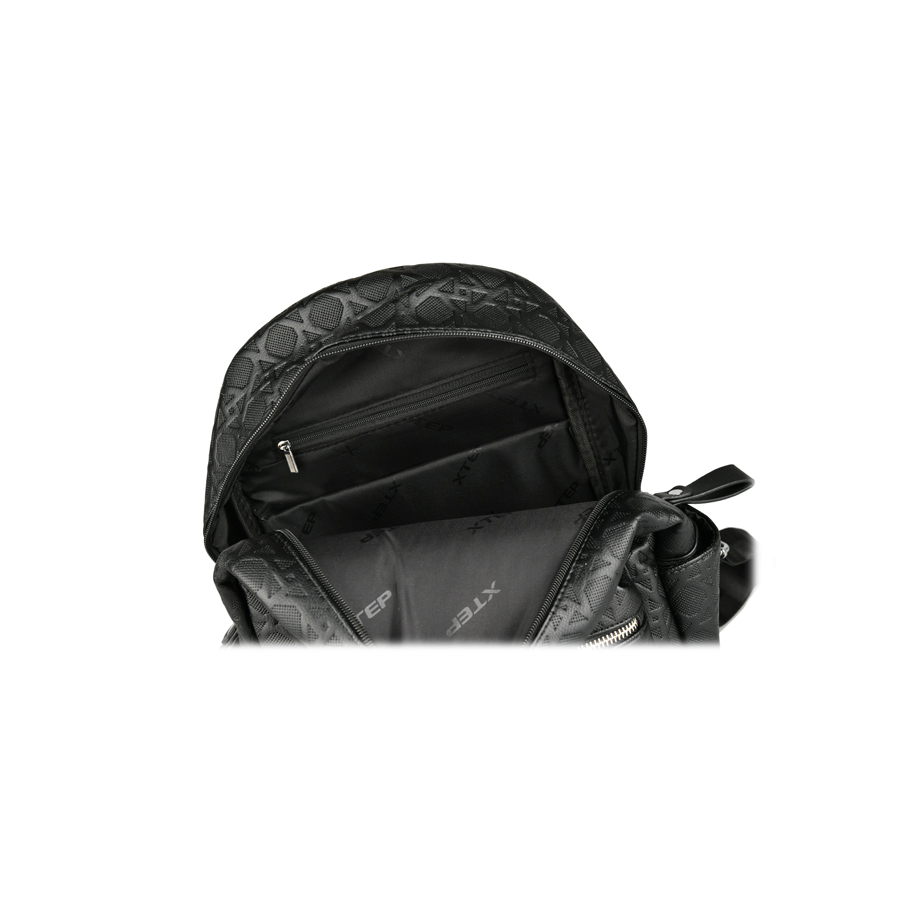 rucsac damă piele ecologică negru 2