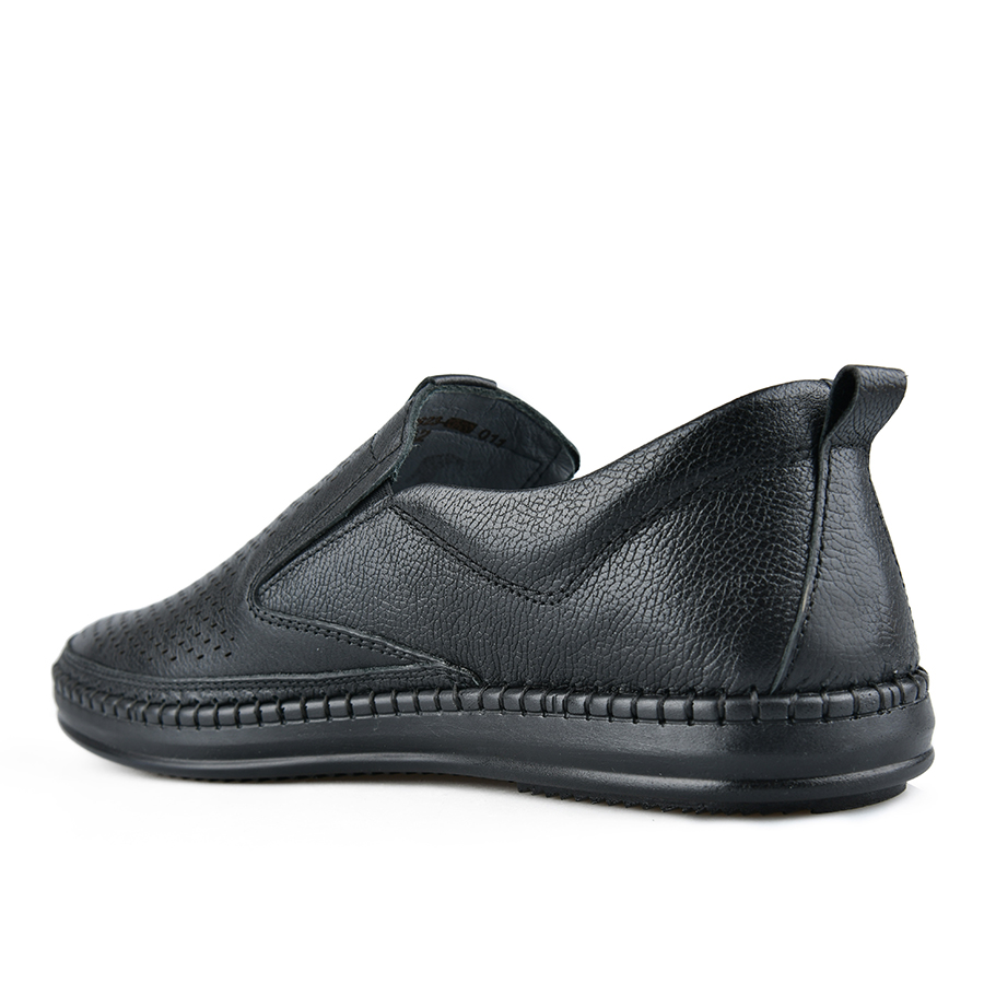 мъжки обувки естествена кожа черни 3