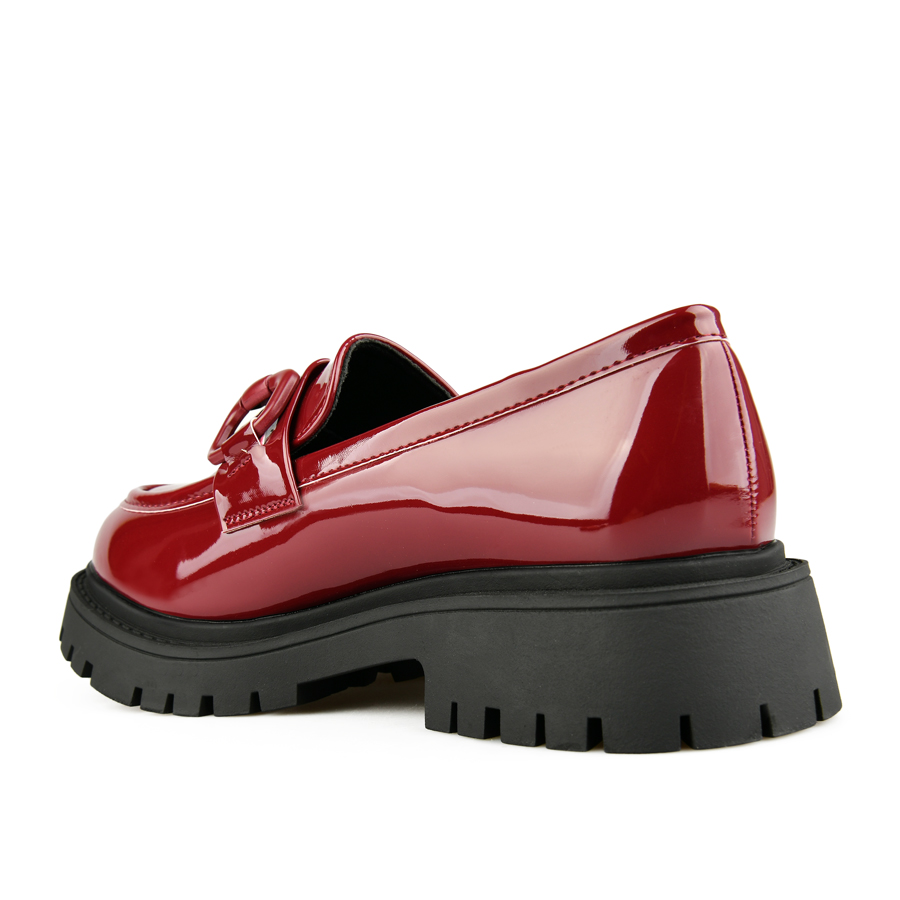 pantofi damă piele ecologică roșu 3