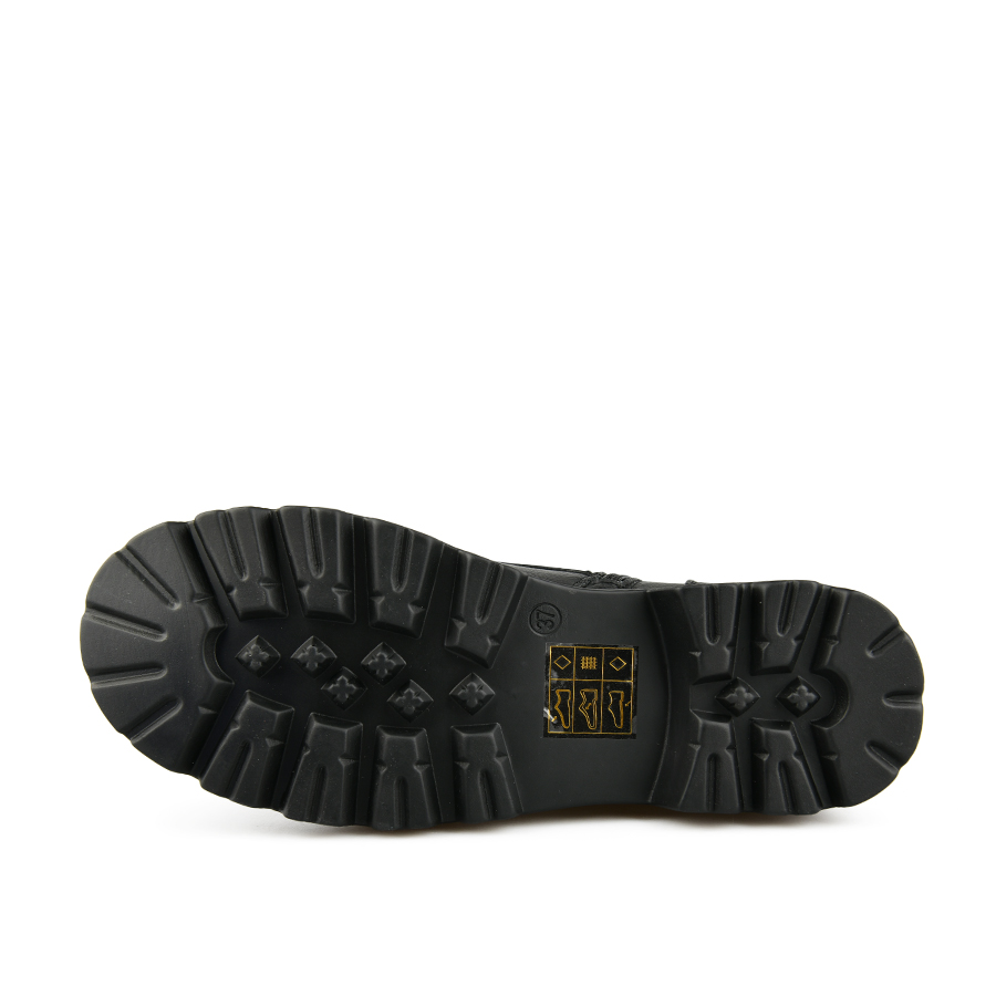 γυναικεία μποτάκια οικολογικό δέρμα μαύρο 4