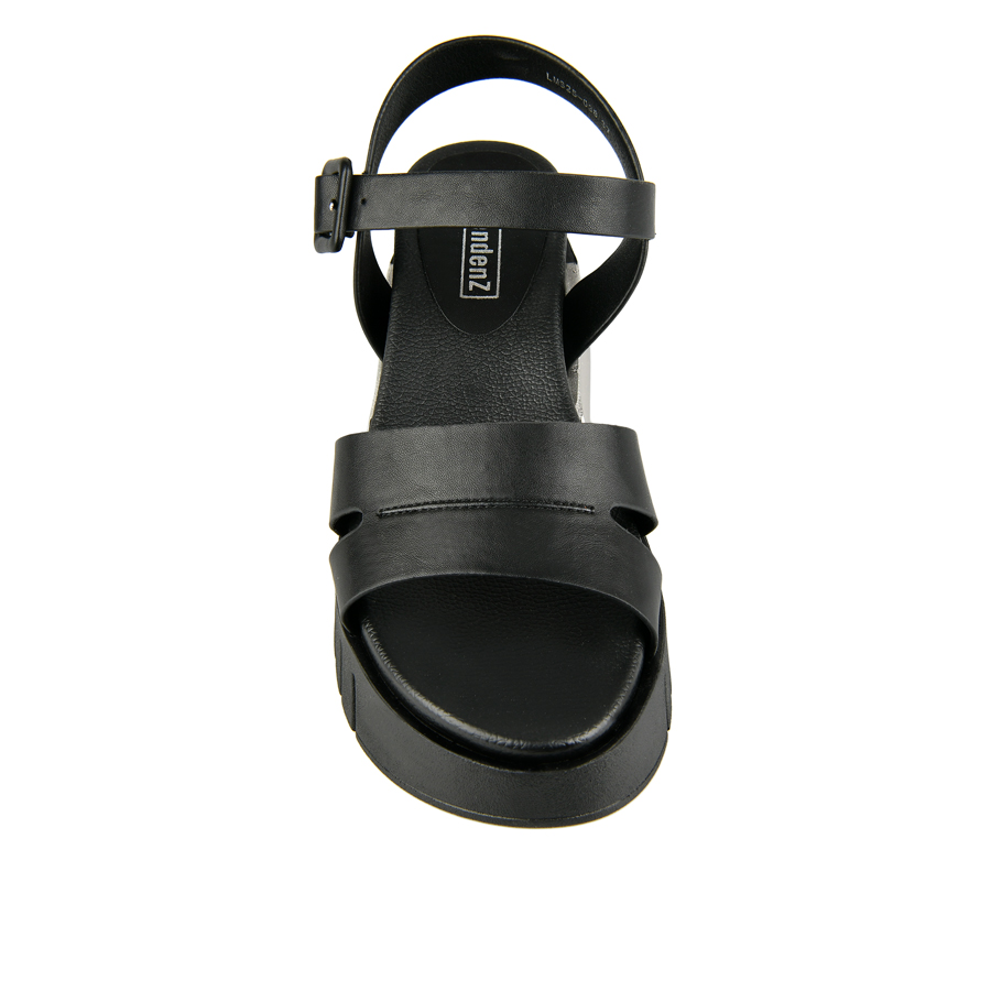 γυναικεία σανδάλια οικολογικό δέρμα μαύρο 1