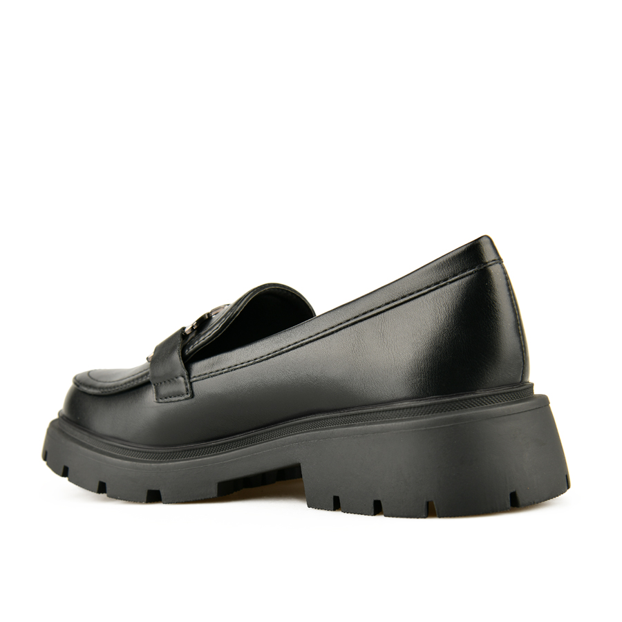 γυναικεία παπούτσια οικολογικό δέρμα μαύρο 3