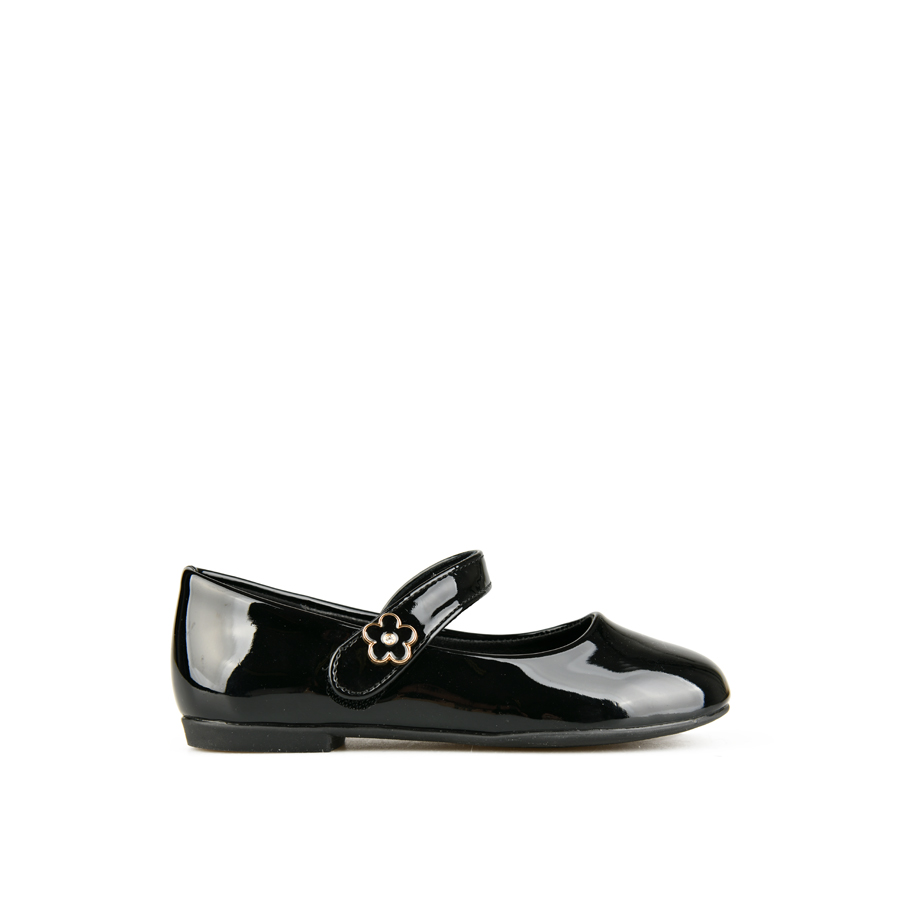 παιδικά παπούτσια οικολογικό δέρμα μαύρο 0