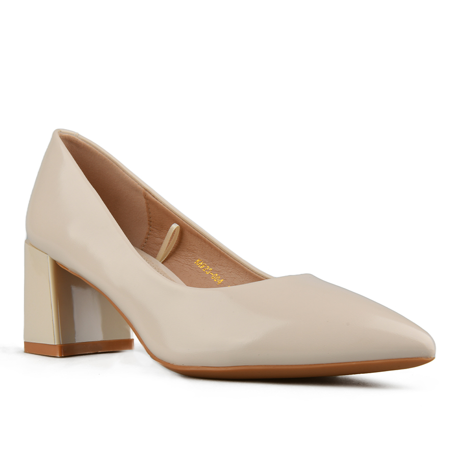 дамски обувки еко кожа бежови 1