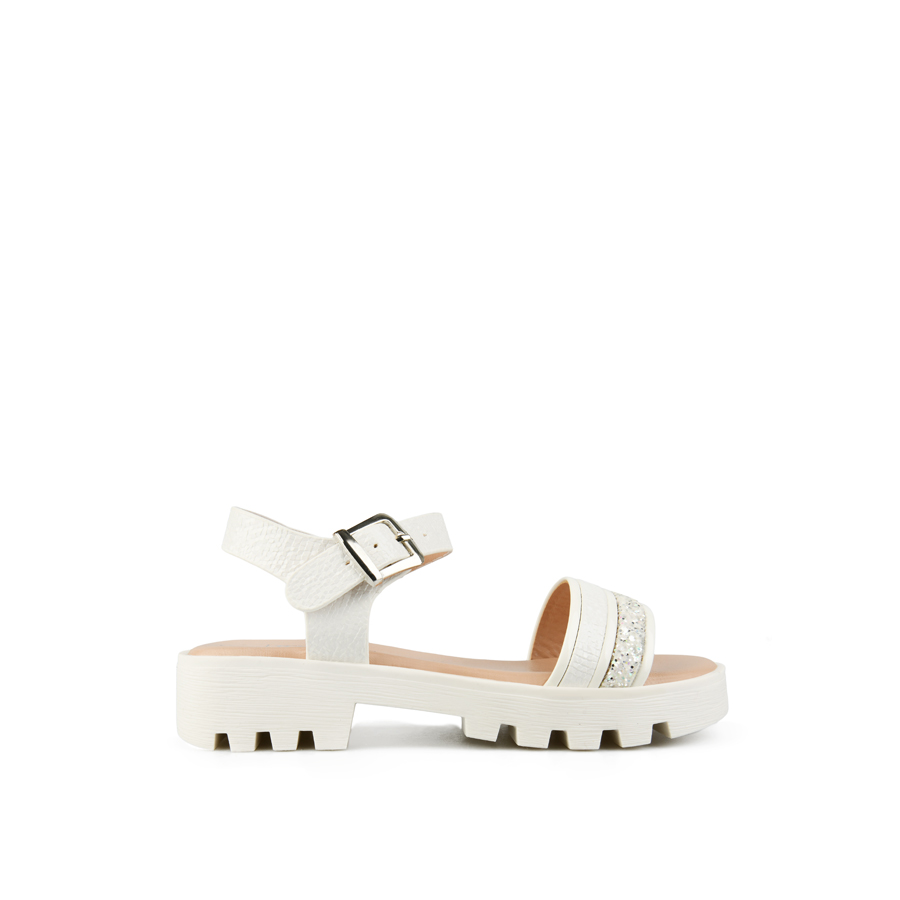 παιδικά σανδάλια οικολογικό δέρμα λευκά 0