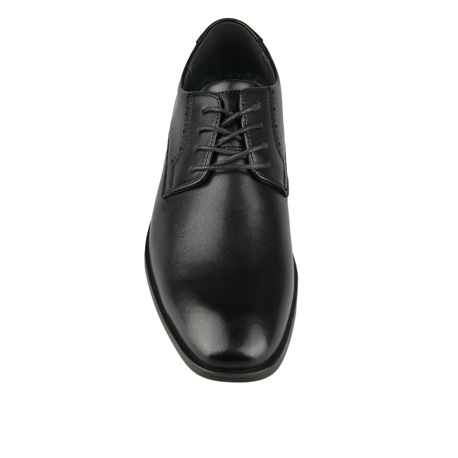 ανδρικά παπούτσια φυσικό δέρμα μαύρο 1