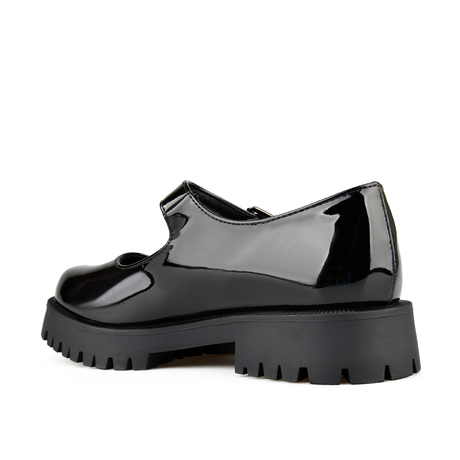 γυναικεία παπούτσια οικολογικό δέρμα μαύρο 3