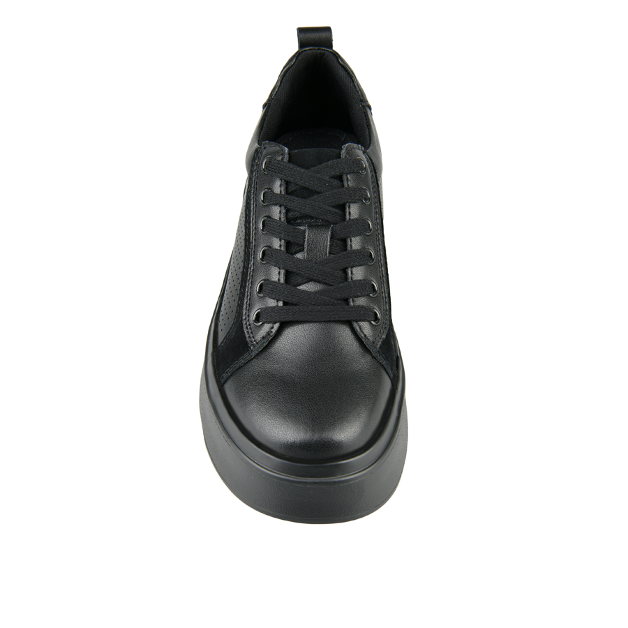 дамски обувки естествена кожа черни 1