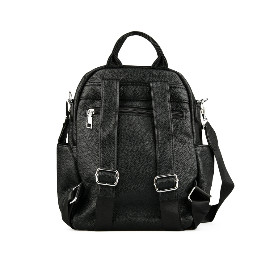 rucsac damă piele ecologică negru 1