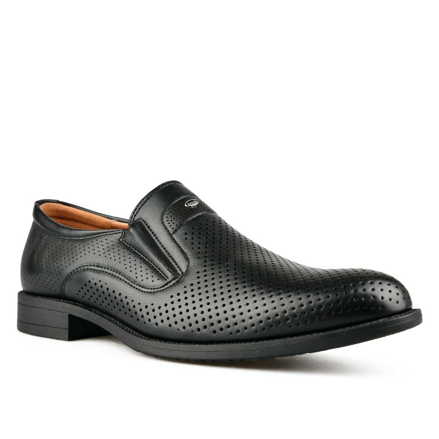 ανδρικά παπούτσια οικολογικό δέρμα μαύρο 2