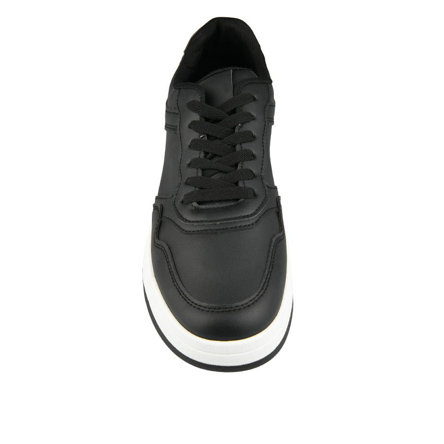 мъжки кецове еко кожа черни 2