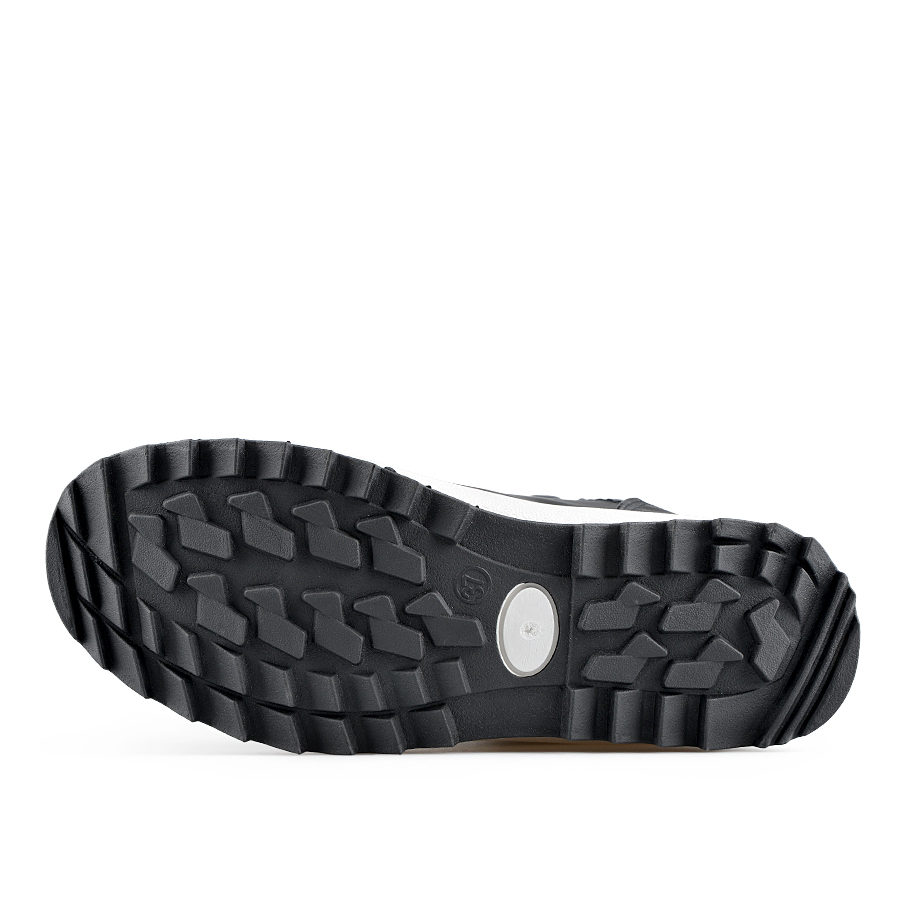 botine de zăpadă damă textil negru 6