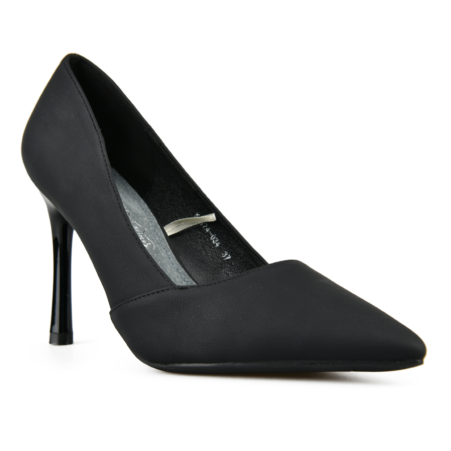 pantofi damă piele ecologică negru 2