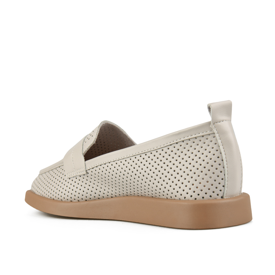 дамски обувки еко кожа бежови 3