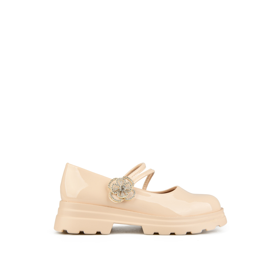 παιδικά παπούτσια οικολογικό δέρμα μπεζ 0