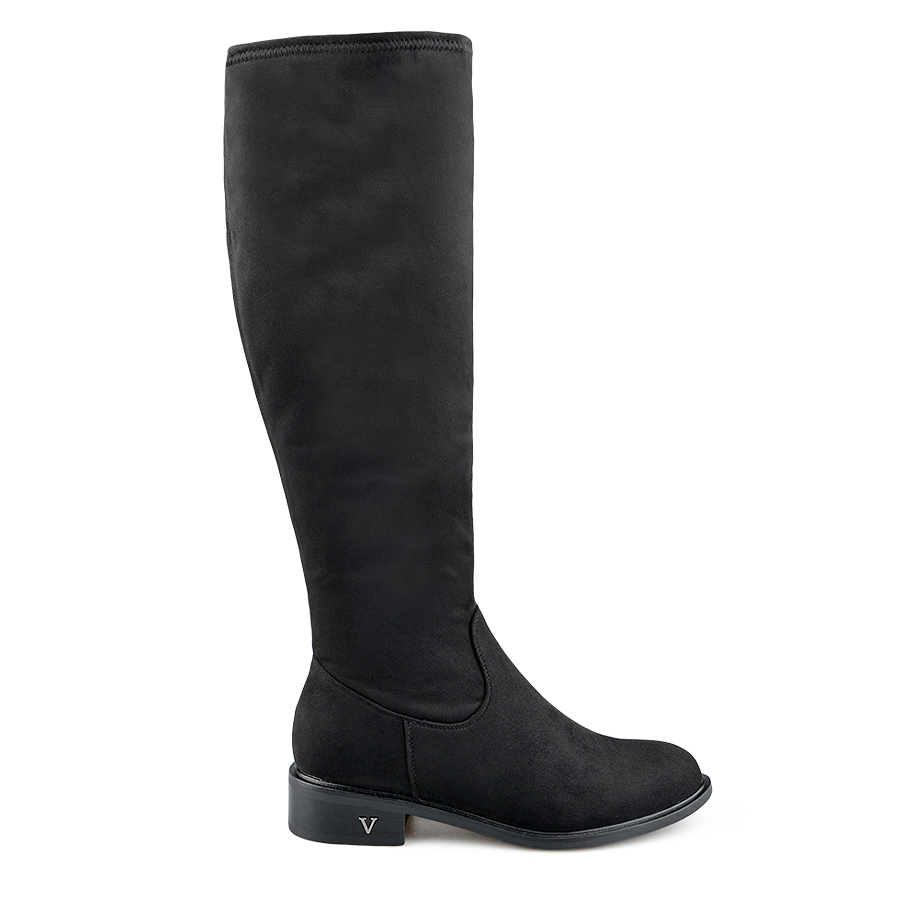 cizme damă textil negru 0