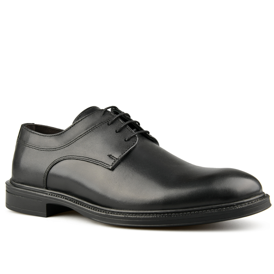 мъжки обувки естествена кожа черни 1