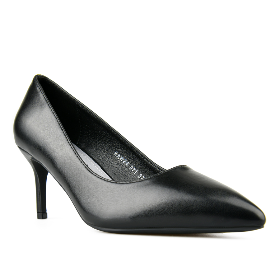 дамски обувки еко кожа черни 3