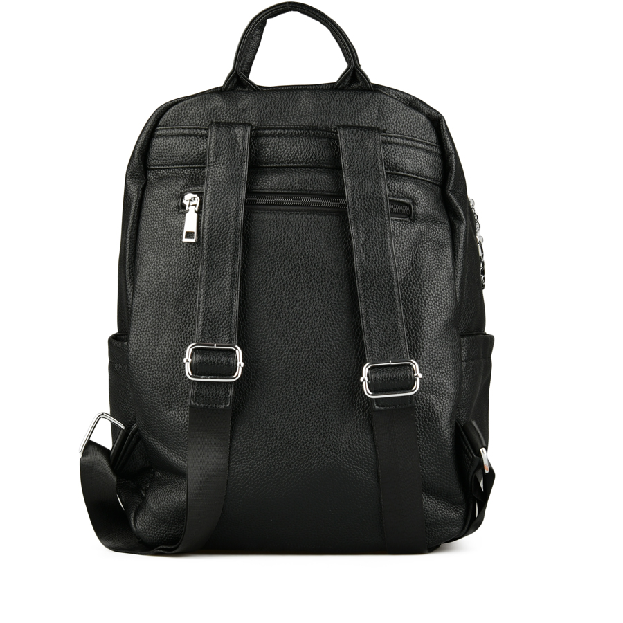 rucsac damă piele ecologică negru 1