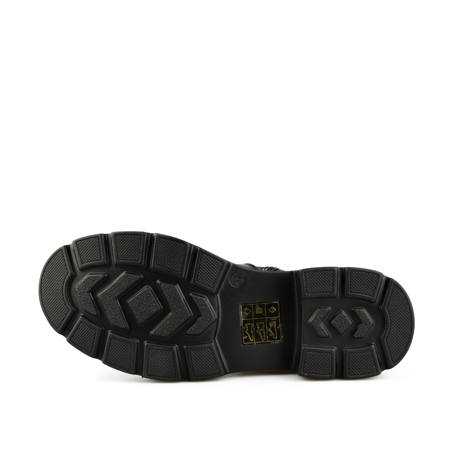 botine damă piele ecologică negru 4