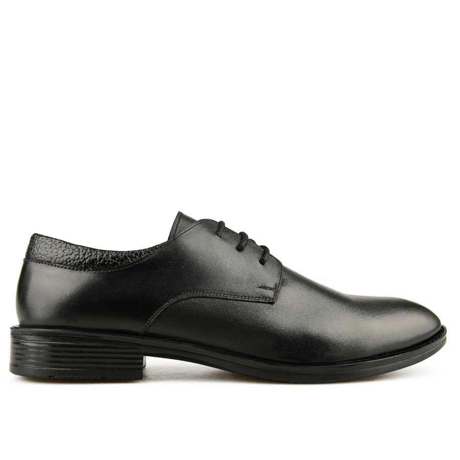 ανδρικά παπούτσια φυσικό δέρμα μαύρο 0