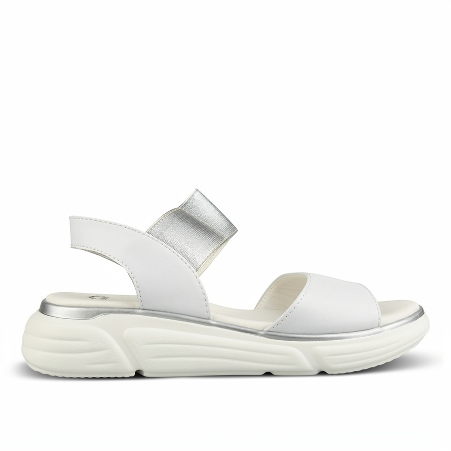 дамски обувки естествена кожа бели 0