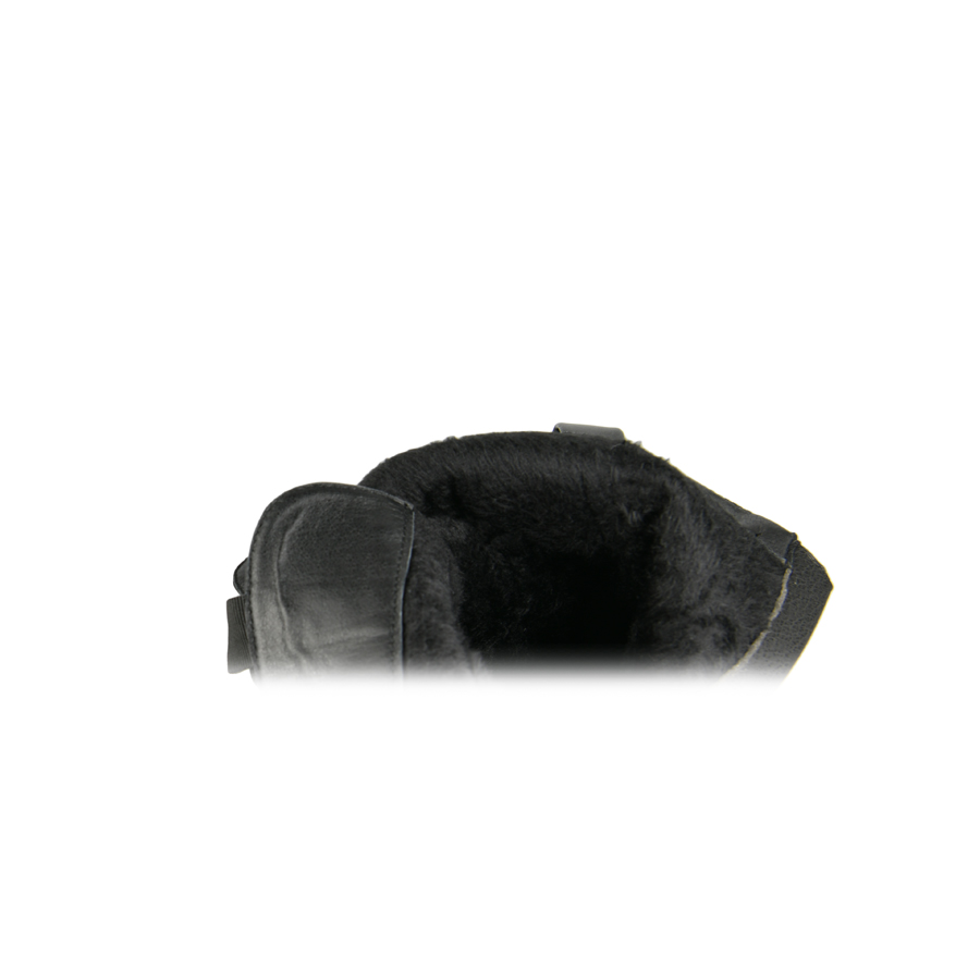 botine damă piele ecologică negru 5