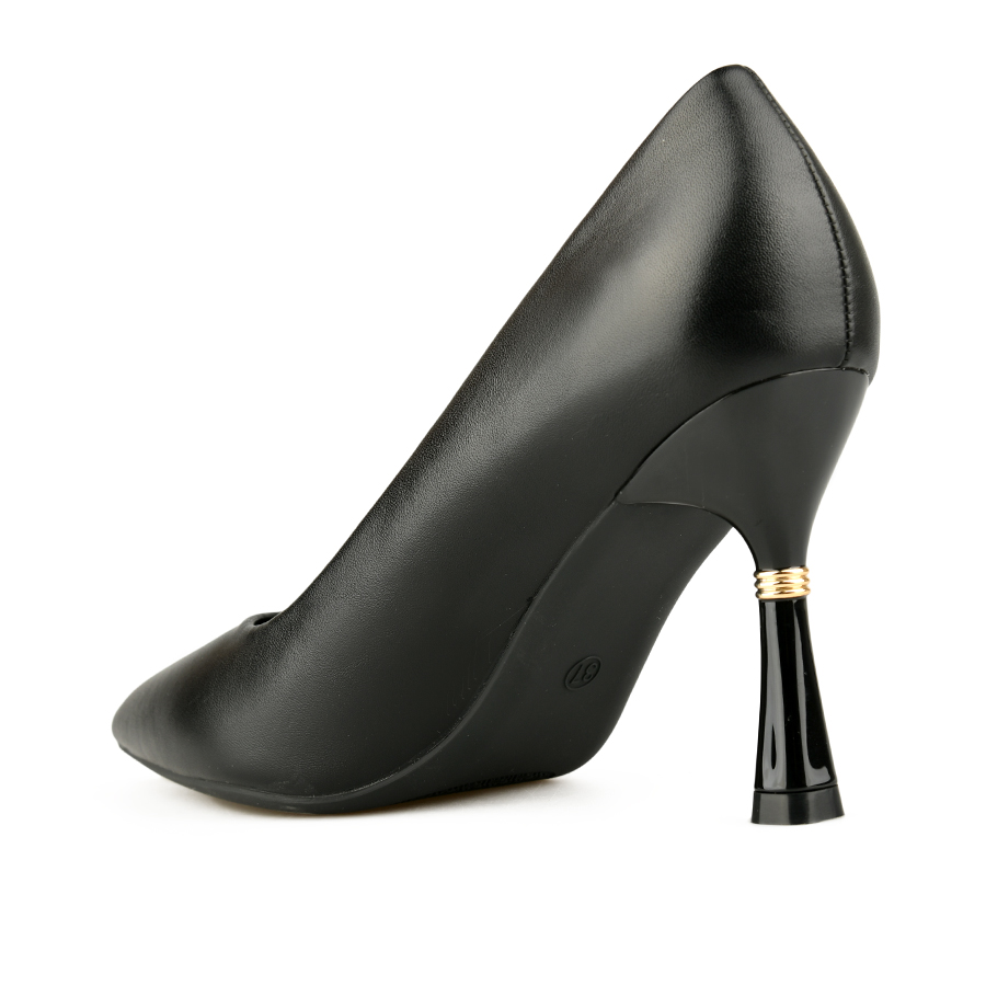 γυναικεία παπούτσια οικολογικό δέρμα μαύρο 3