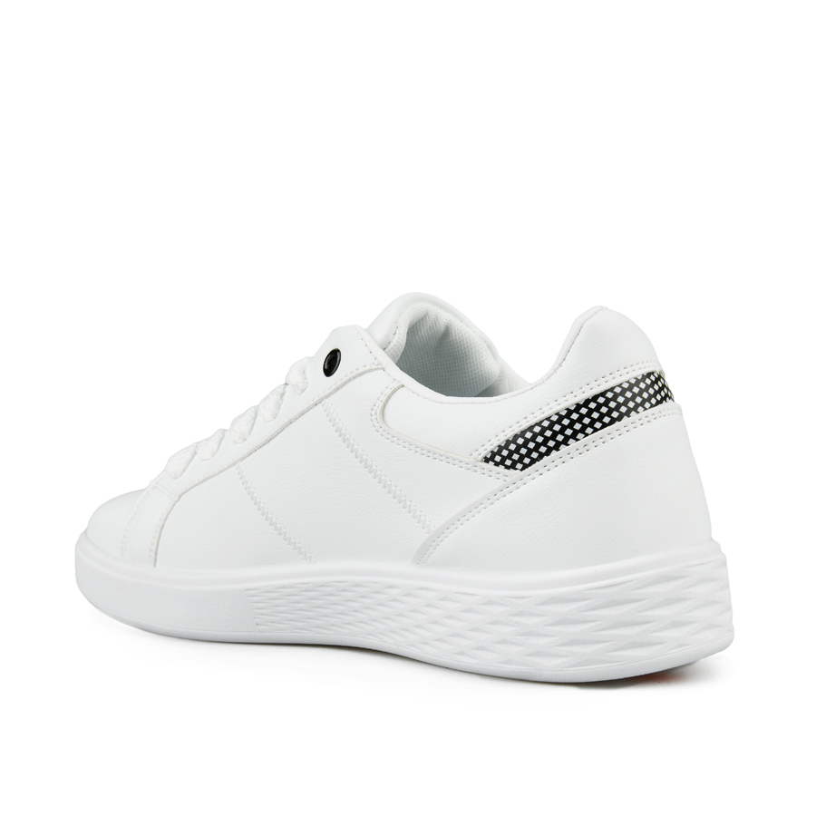 ανδρικά sneakers οικολογικό δέρμα λευκά 3