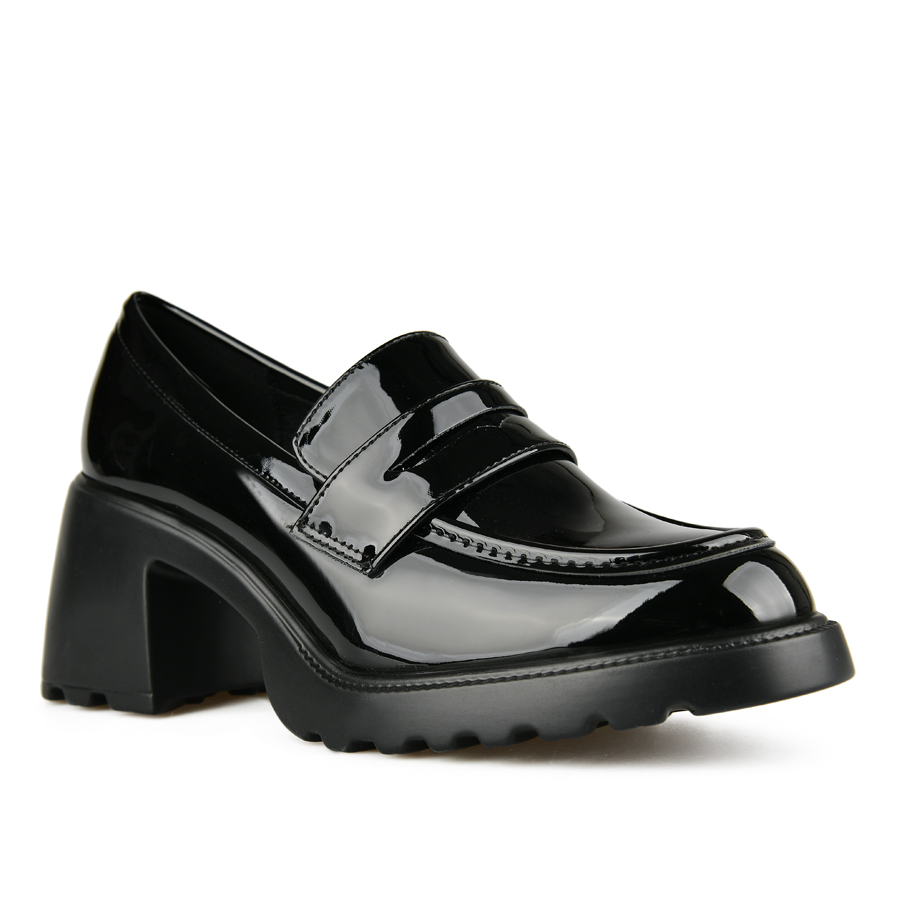 γυναικεία παπούτσια οικολογικό δέρμα μαύρο 2