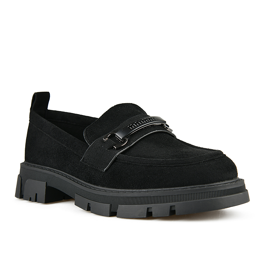 дамски обувки текстил черни 1