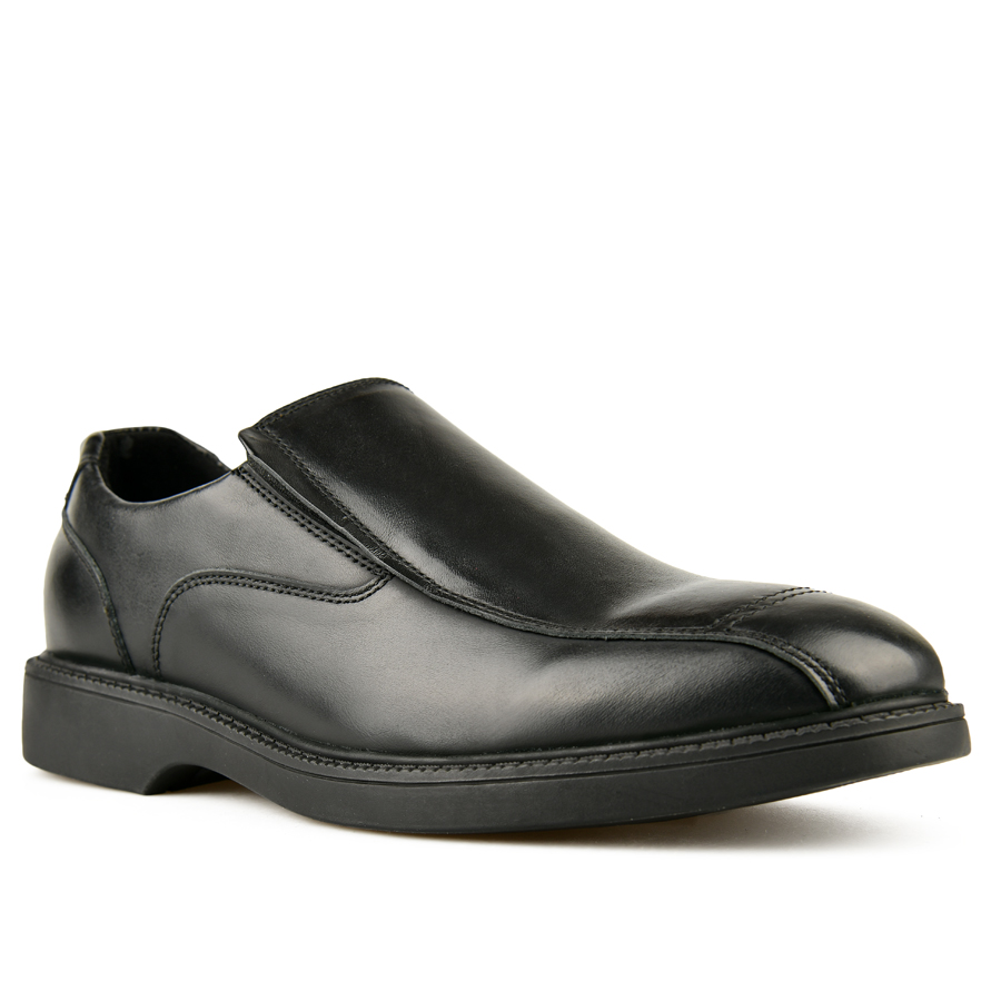 ανδρικά παπούτσια φυσικό δέρμα μαύρο 2