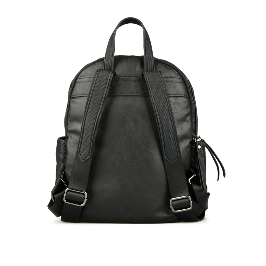 дамска раница еко кожа черна 1