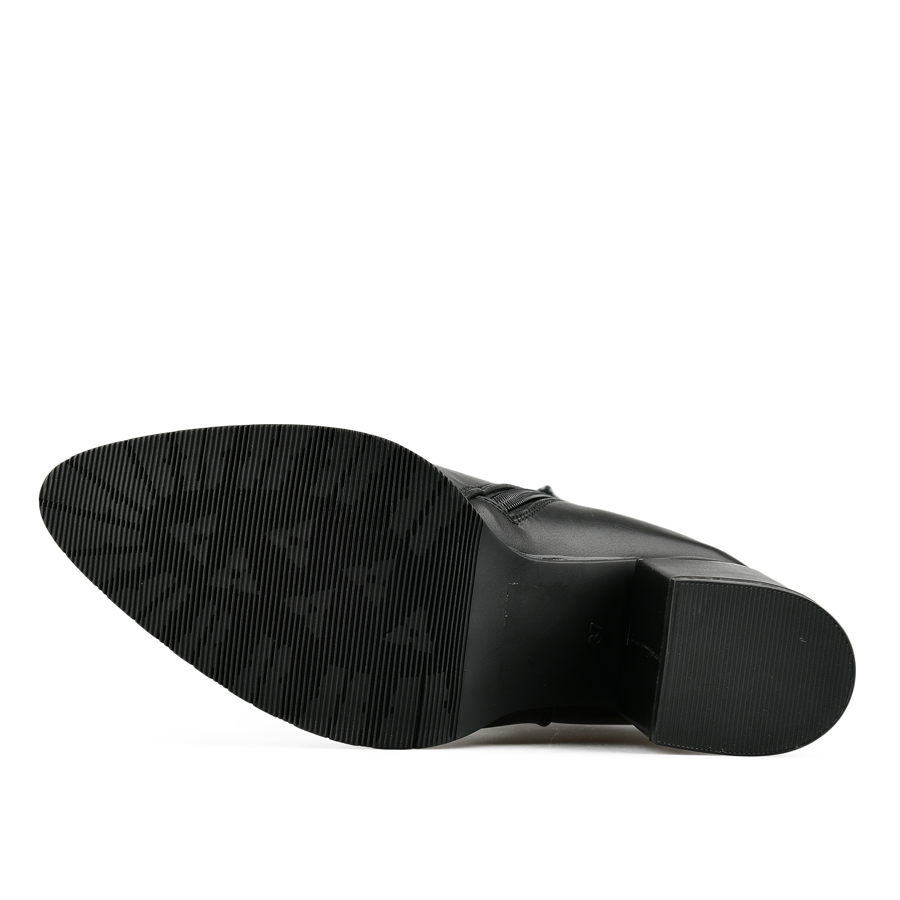 cizme damă piele ecologică negru 4