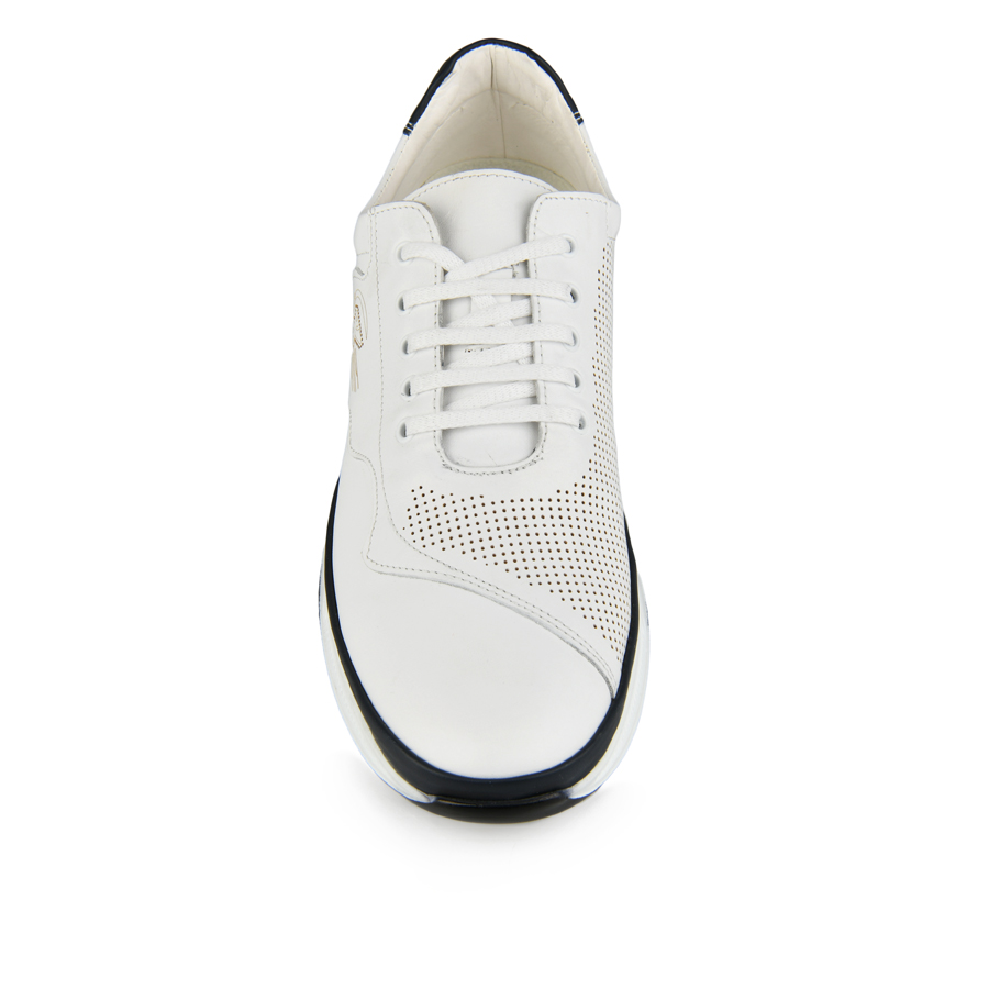 мъжки обувки естествена кожа бели 1