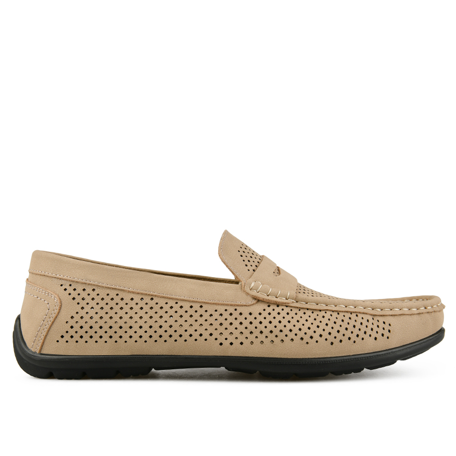 ανδρικά παπούτσια φυσικό δέρμα μπεζ 0